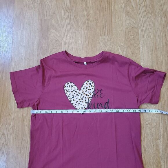 Teedino 'Be Kind ' Crewneck Tee sz XL - Picture 6 of 9